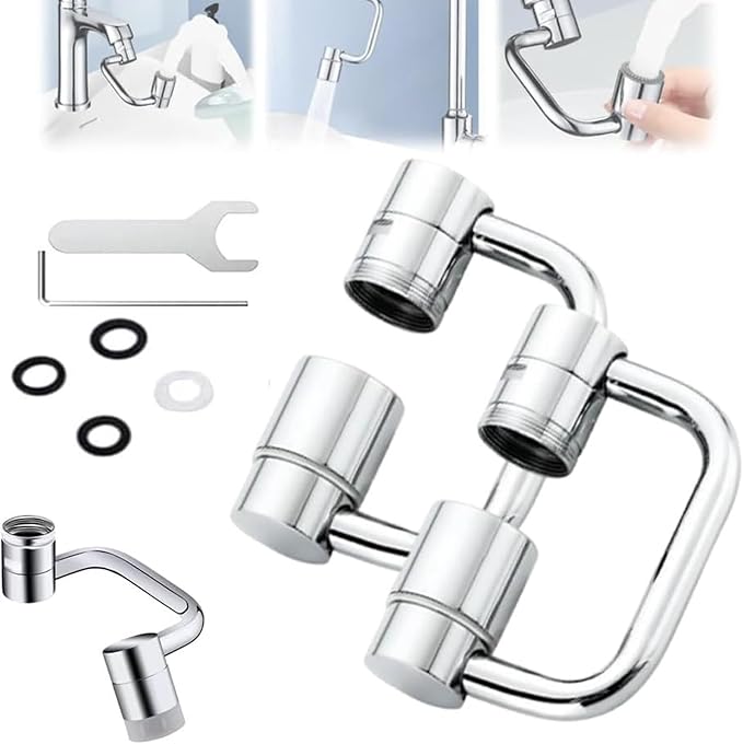 Rotating Faucet Extender No