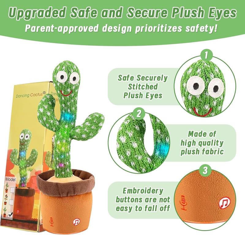 Dancing Talking Cactus Toy