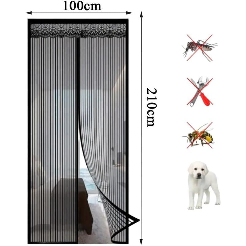 Magnetic Fly Insect Screen
