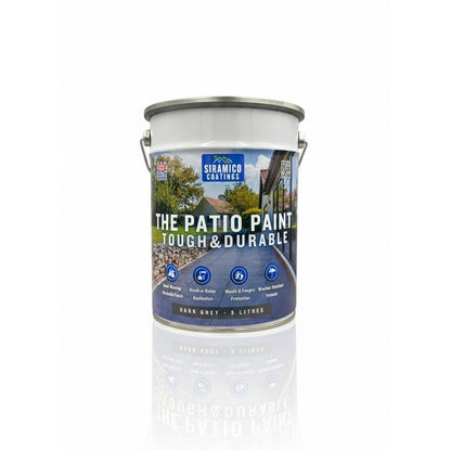 One Coat Anti-Slip Patio Paint for Concrete