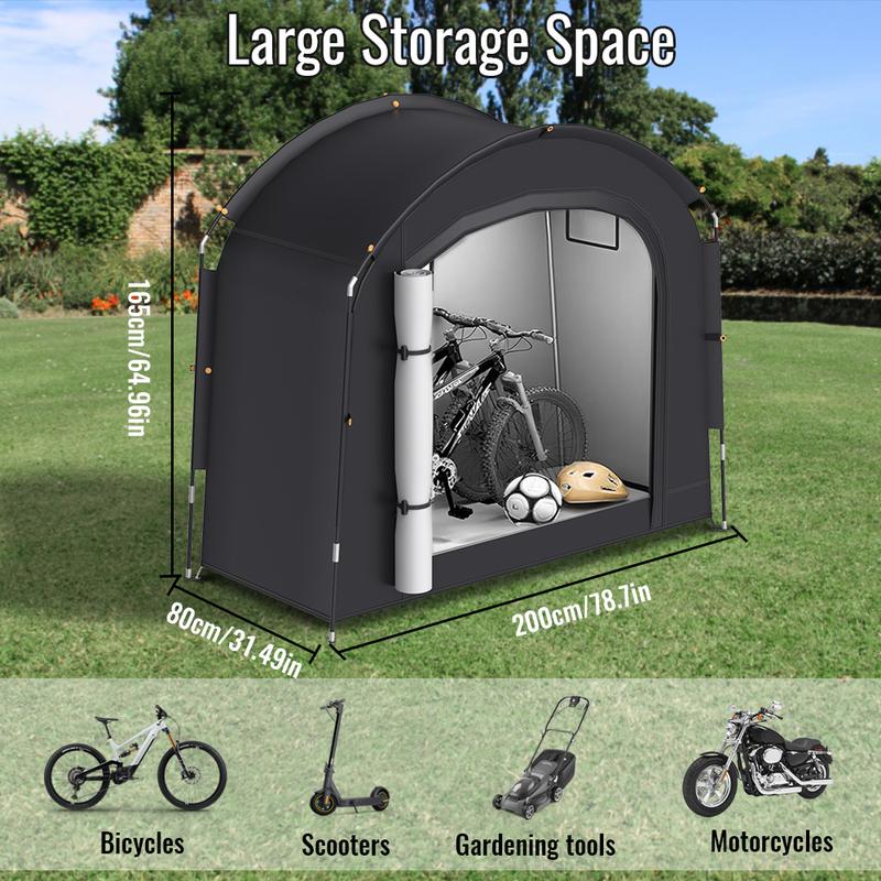 Tent Water-Resistant, Outdoor Storage Shelter