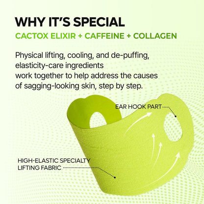 CACTOX V-LIFTING MEWING BAND & CACTOX Pore Relief Jelly Serum