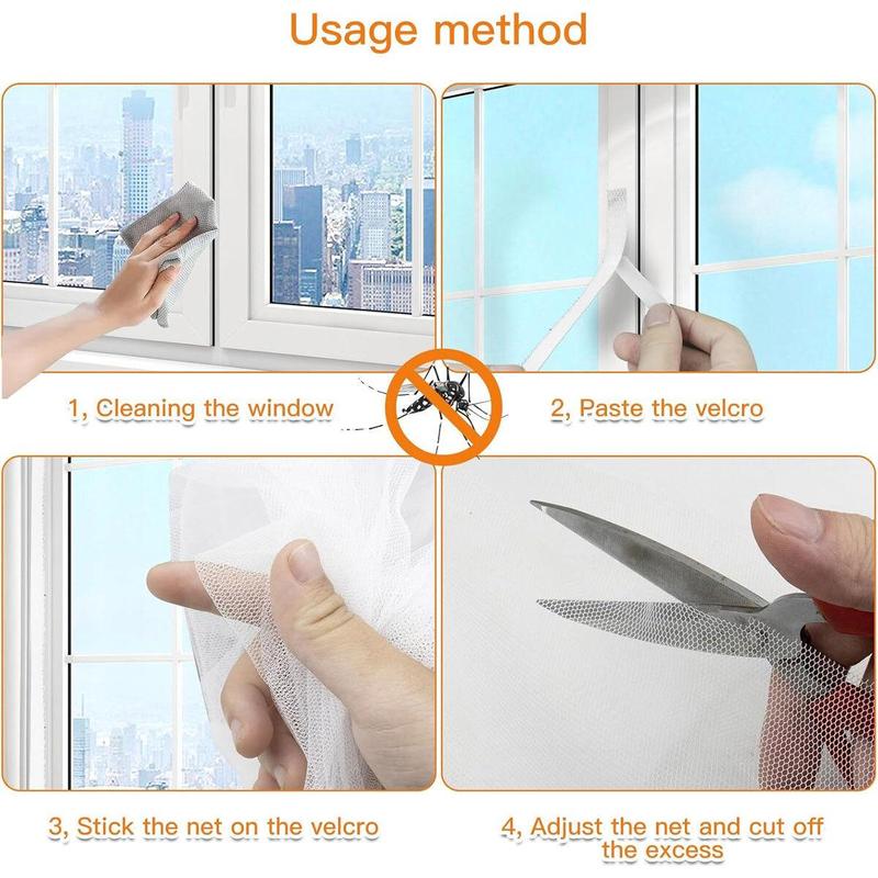 3/5Pcs Window NET Mesh Screen