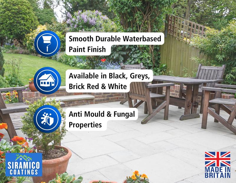 One Coat Anti-Slip Patio Paint for Concrete