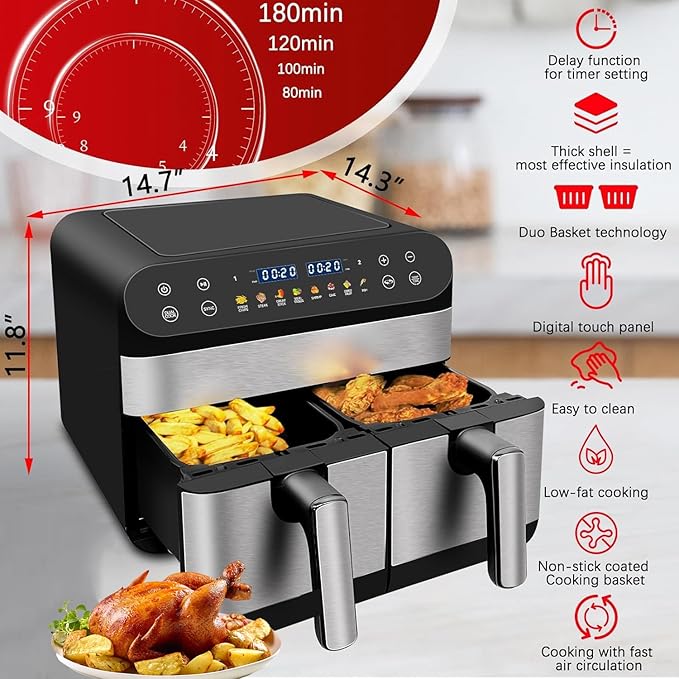 Dual Basket Air Fryer
