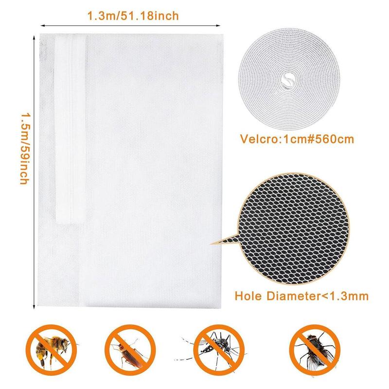 3/5Pcs Window NET Mesh Screen