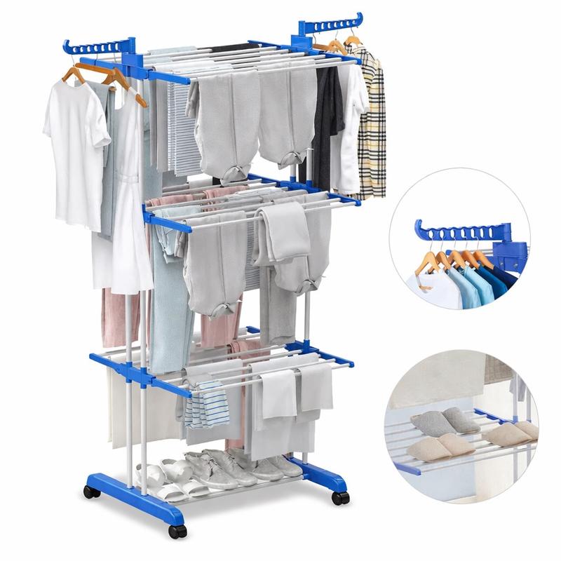4 Tier Extra Large Clothes Airer