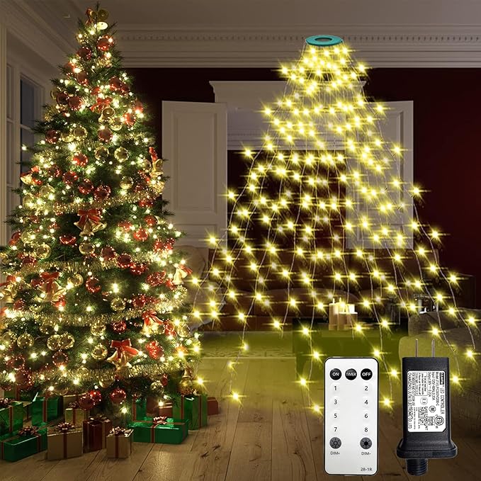 Christmas Tree Lights with Ring