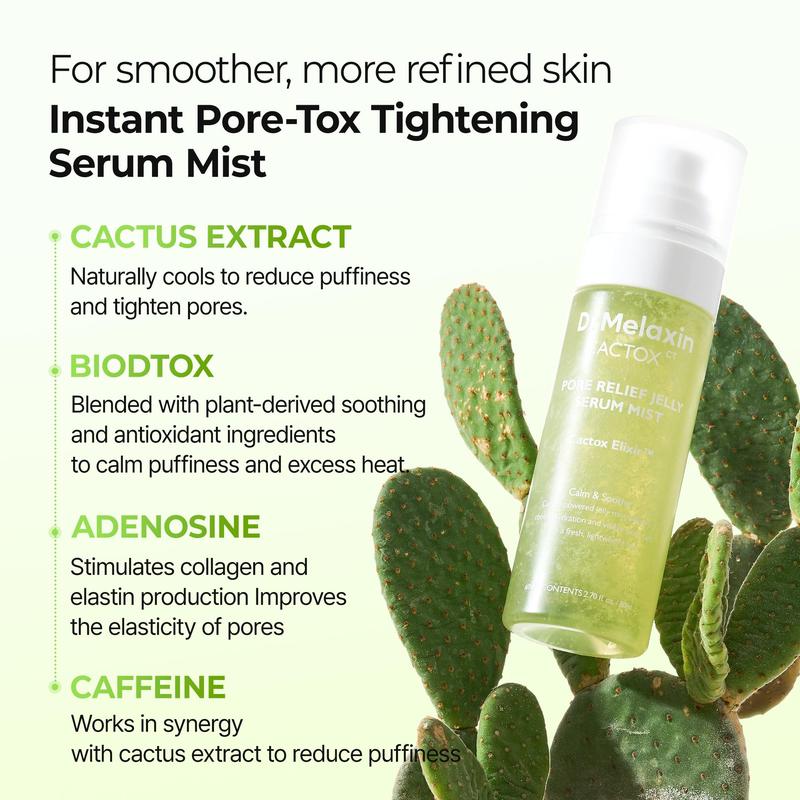 CACTOX V-LIFTING MEWING BAND & CACTOX Pore Relief Jelly Serum