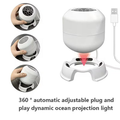 LED Starry Ocean Projector Lamp