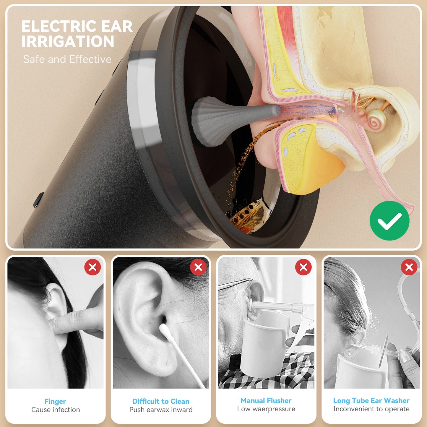 Electric Ear Flushing Washer