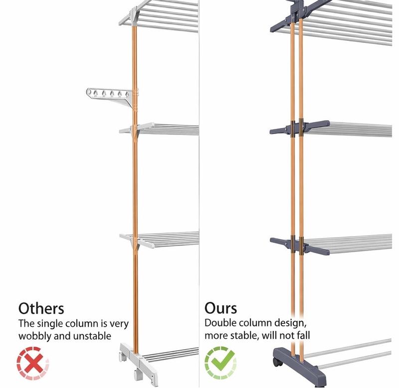 4 Tier Extra Large Clothes Airer